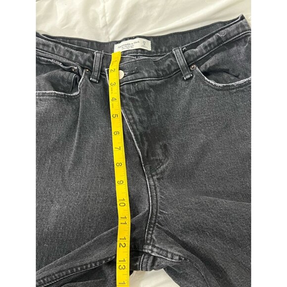 Abercrombie & Fitch Black Straight Leg Jeans - Picture 9 of 12